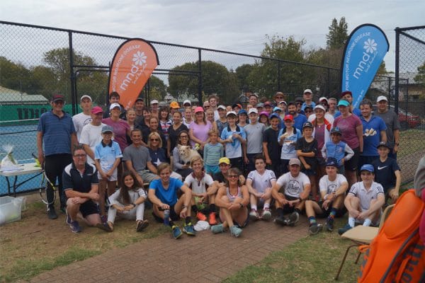 Our Move for MND participants at the Denman Tennis Club