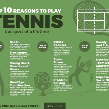 Top 10 Reasons to Play Tennis